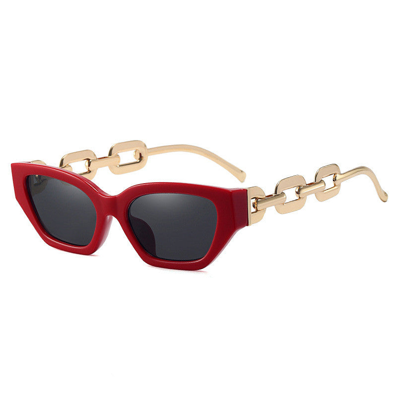 Chain Temple Sunglasses