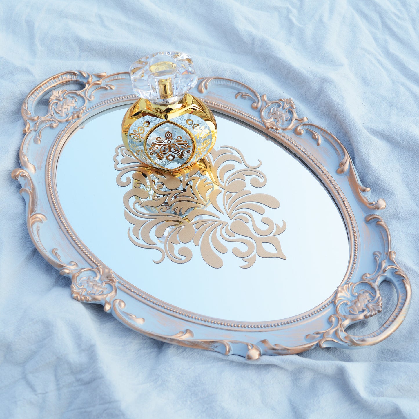 Beautiful Retro Styled Mirror Tray!