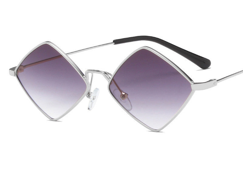 Retro Style Diamond Sunglasses