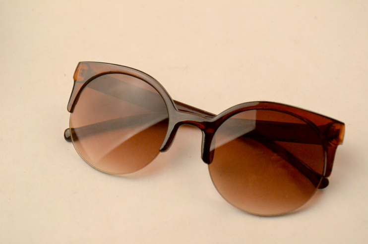 Large Cat Eye Sunglasses