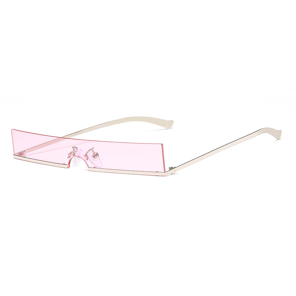 Rimless Futuristic Sunglasses