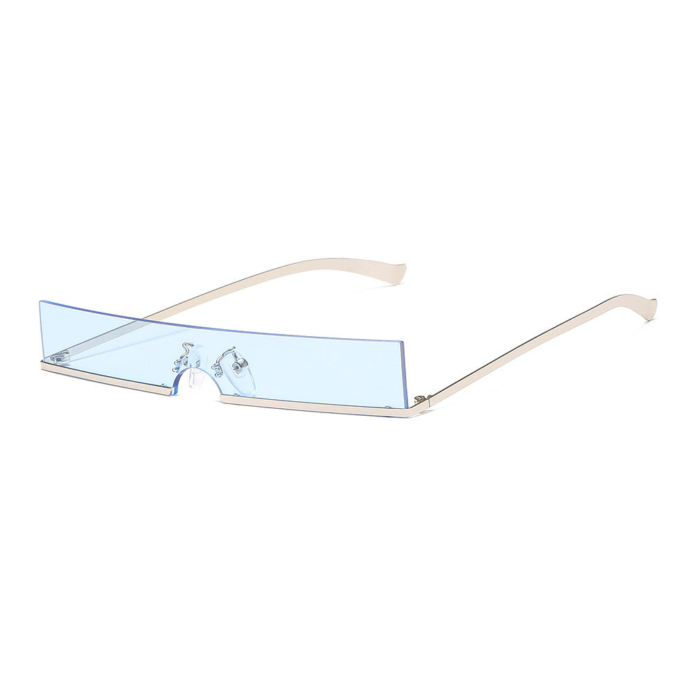 Rimless Futuristic Sunglasses