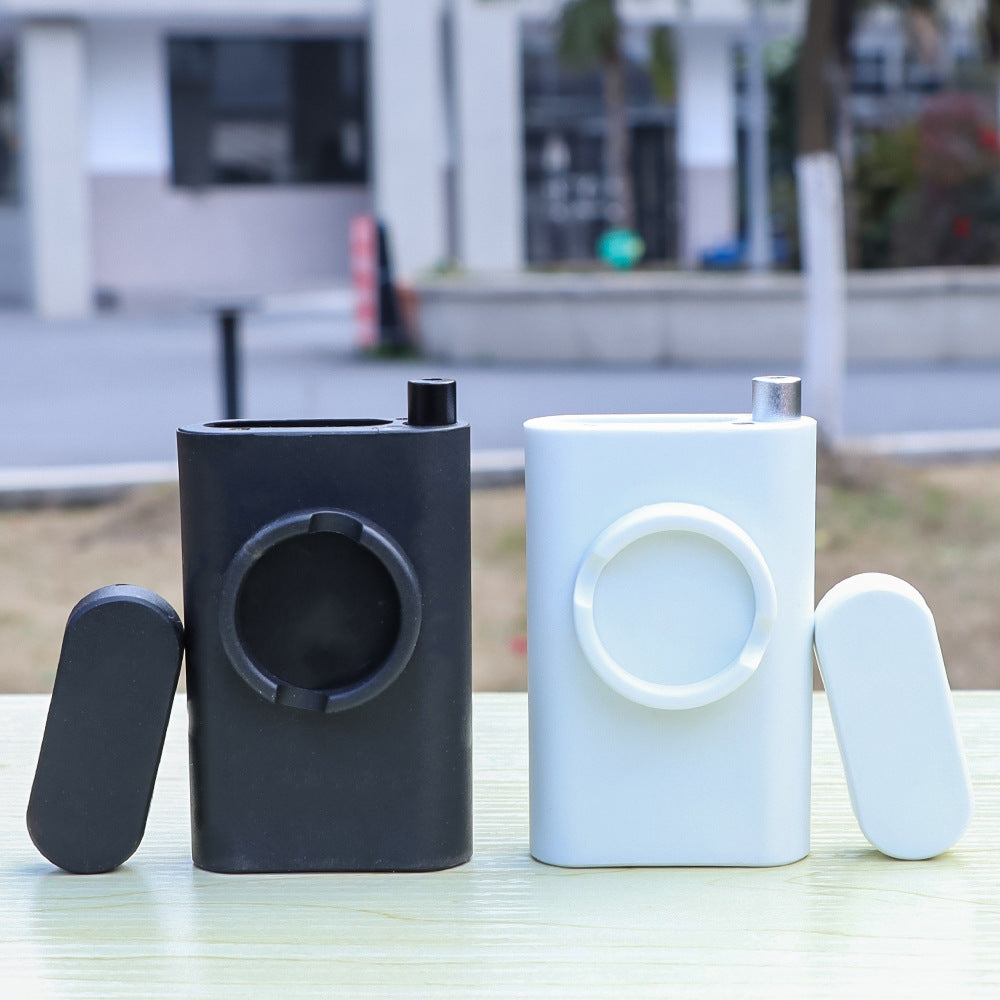 Plastic Cig Case Set (Grinder, Pipe, Ashtray)