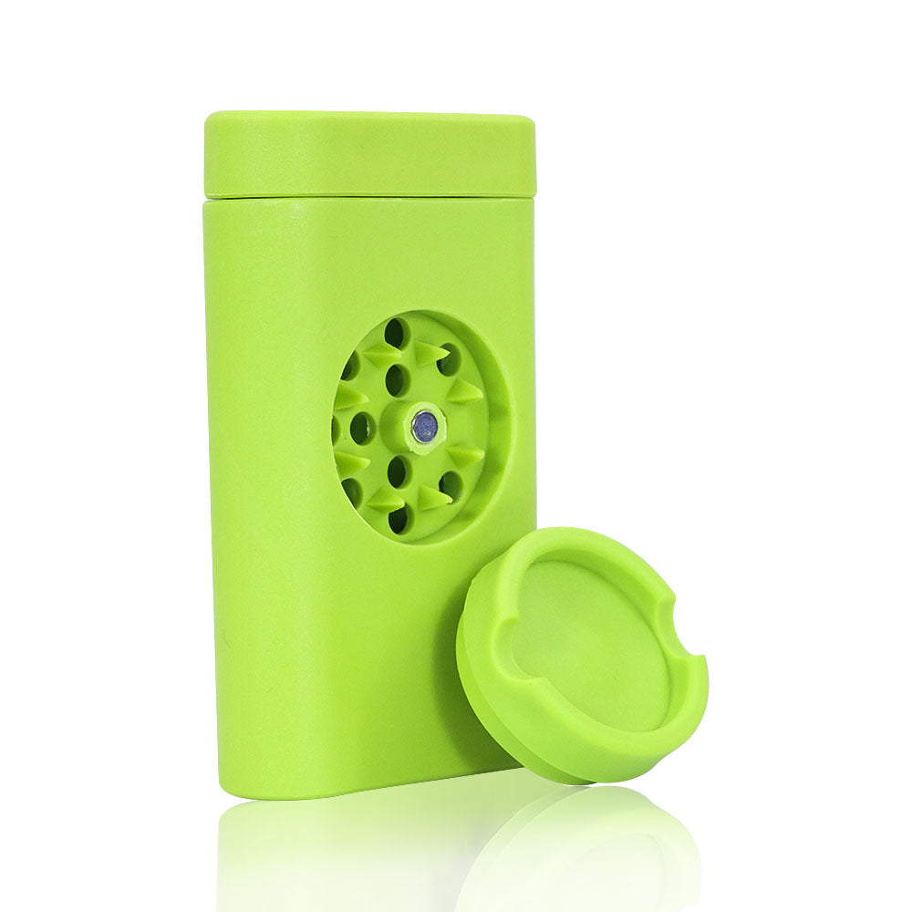 Plastic Cig Case Set (Grinder, Pipe, Ashtray)