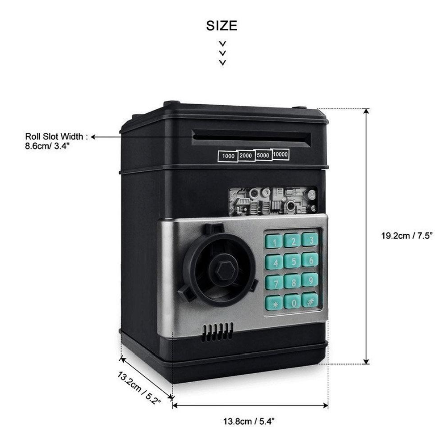 ATM Designed Piggy Bank