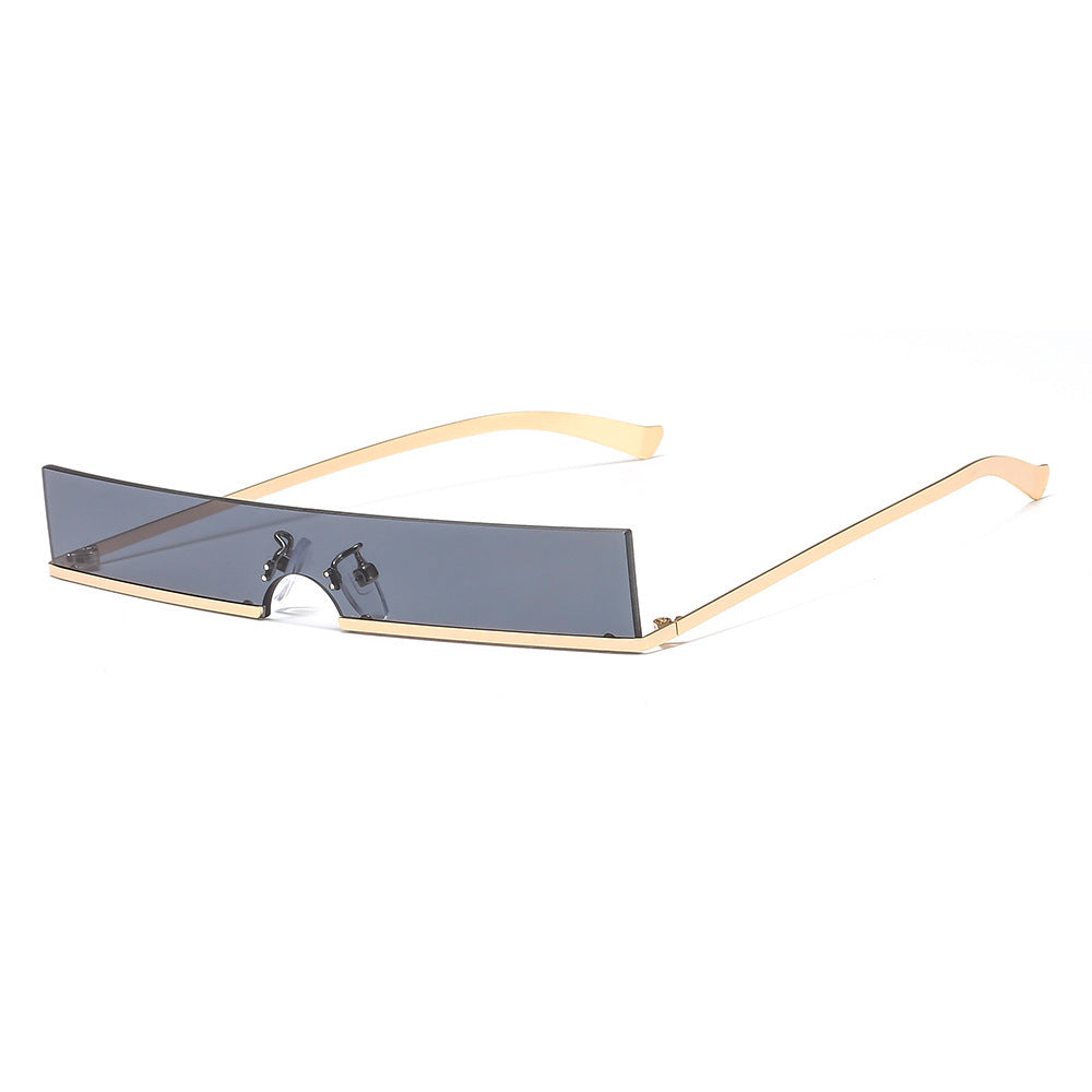 Rimless Futuristic Sunglasses