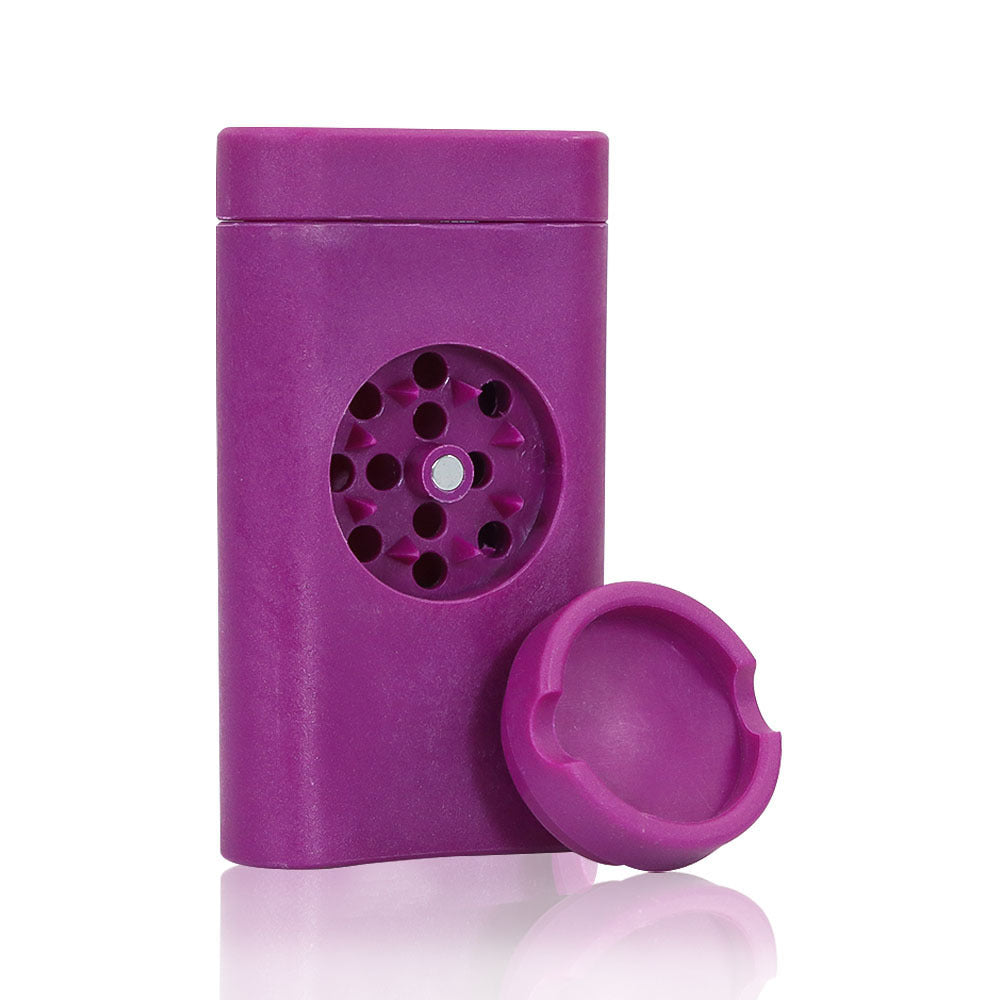 Plastic Cig Case Set (Grinder, Pipe, Ashtray)