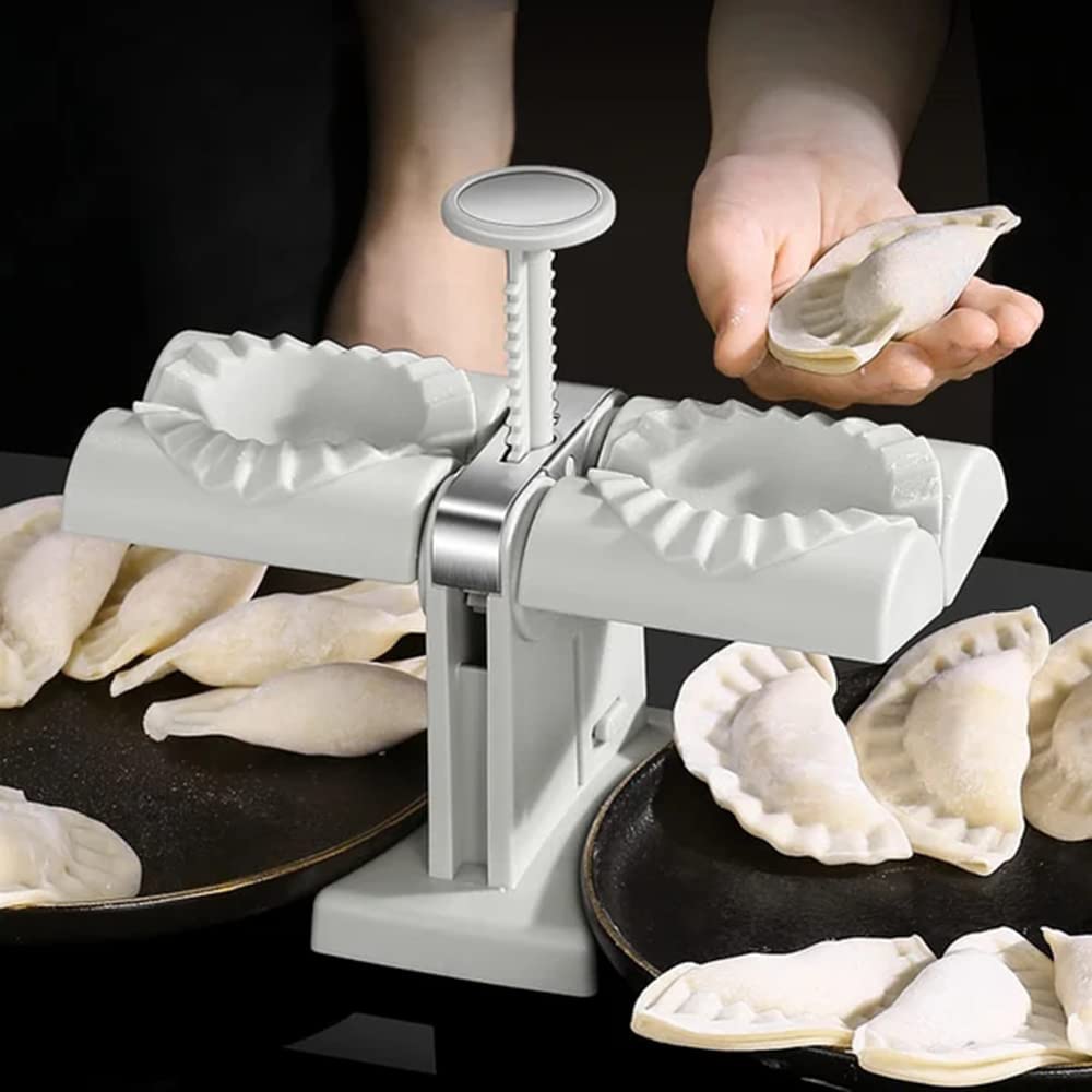 Double Head Dough Stuffing Press Machine