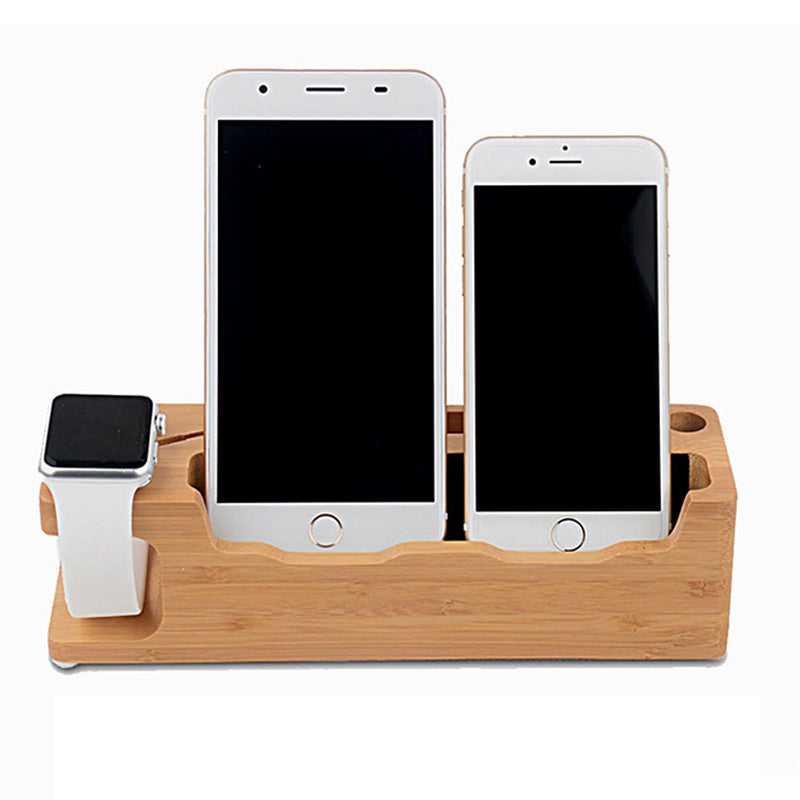 Bamboo Charging Station (Device Holder)