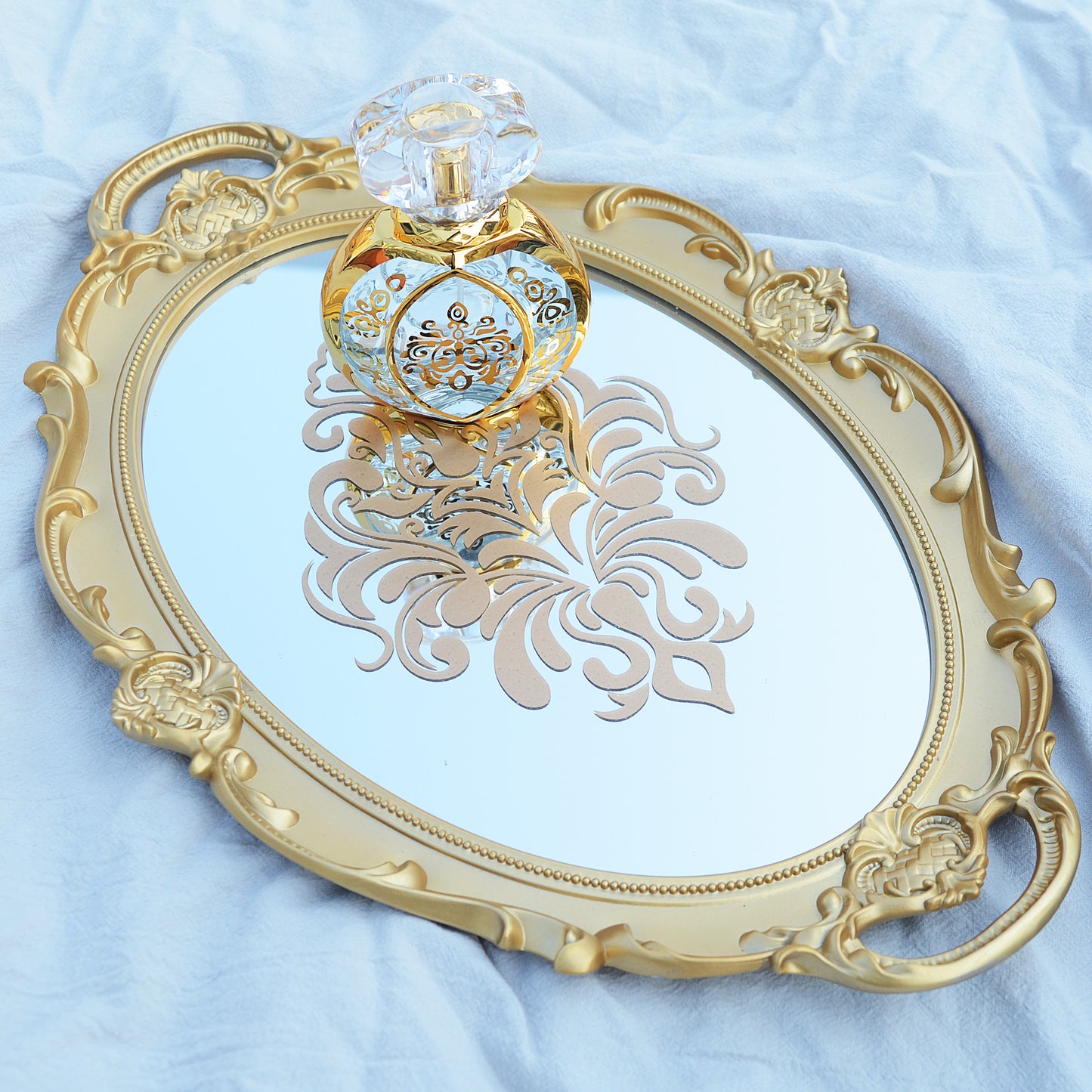 Beautiful Retro Styled Mirror Tray!