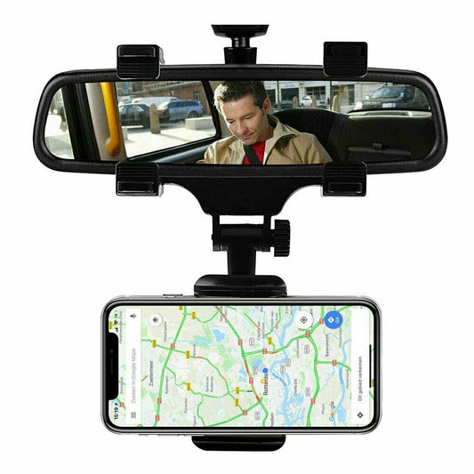 Universal Car Rear View Mirror Mount (360 Rotation!)