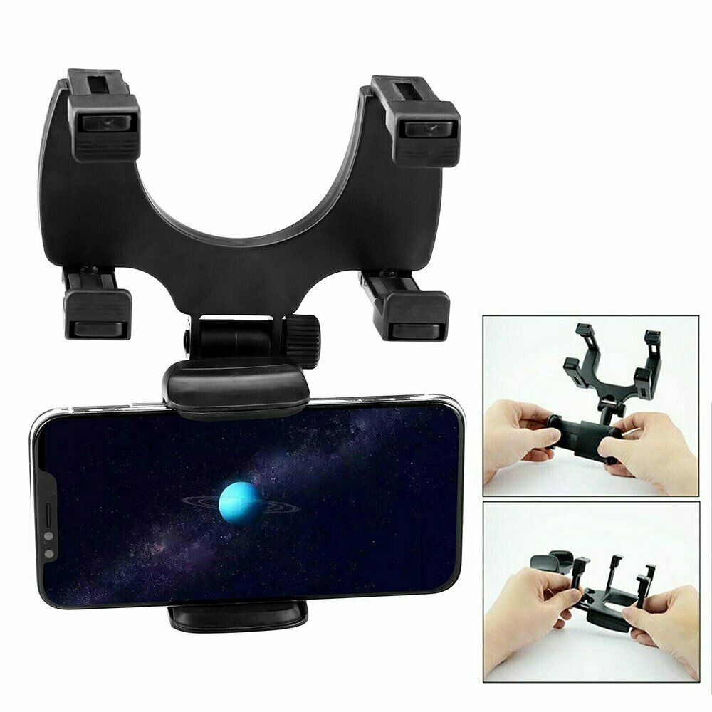 Universal Car Rear View Mirror Mount (360 Rotation!)