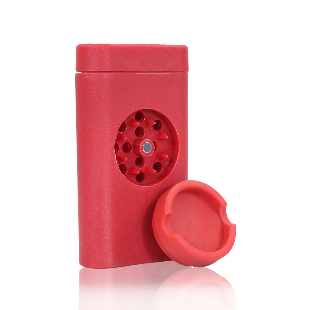 Plastic Cig Case Set (Grinder, Pipe, Ashtray)